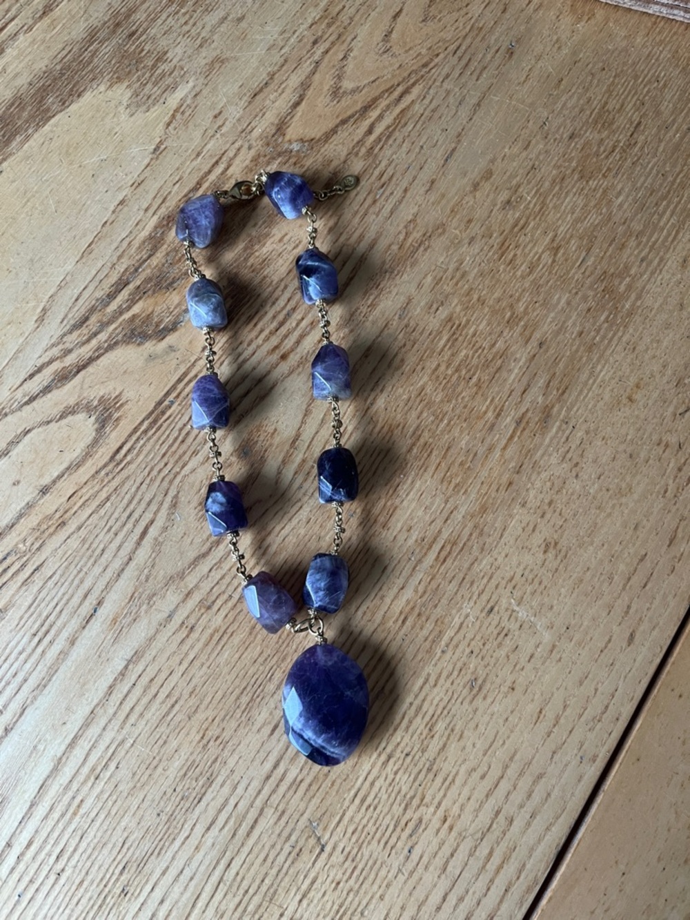 Brooks Brothers amethst Necklace